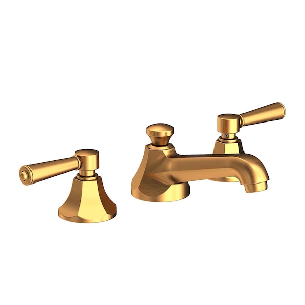 Newport Brass Widespread Lavatory Faucet in Satin Gold (Pvd) 1200-24S - main